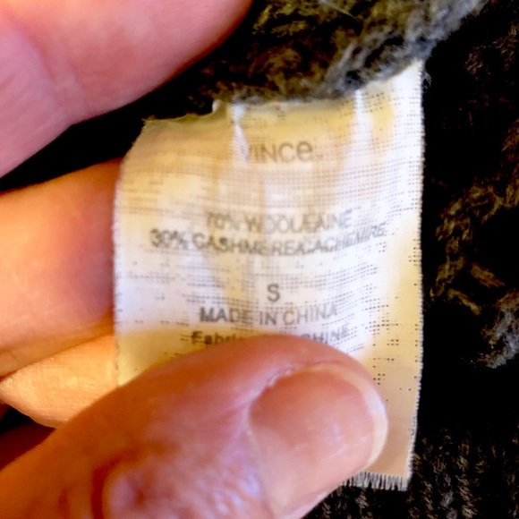 Vince Wool & Cashmere Blend Long Cardigan Sweater - Picture 7 of 8